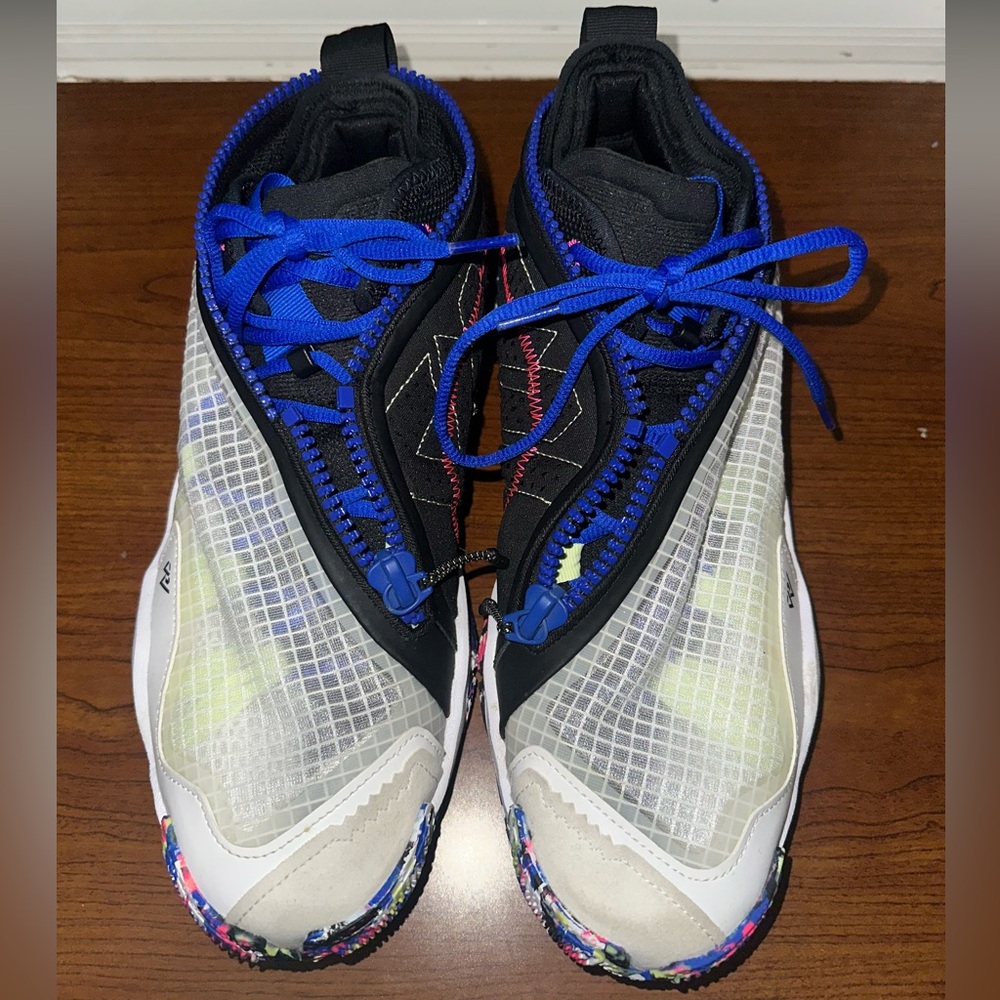 Jordan Why Not Zer0.6 White Multicolor Athletic Sneakers DO7189 101 Size 11.5 - Picture 3 of 10